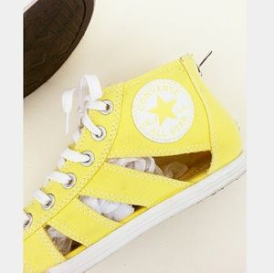 converse gladiator sandals yellow